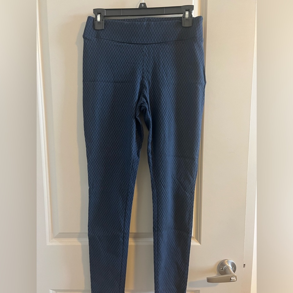 Straight leg jegging trousers